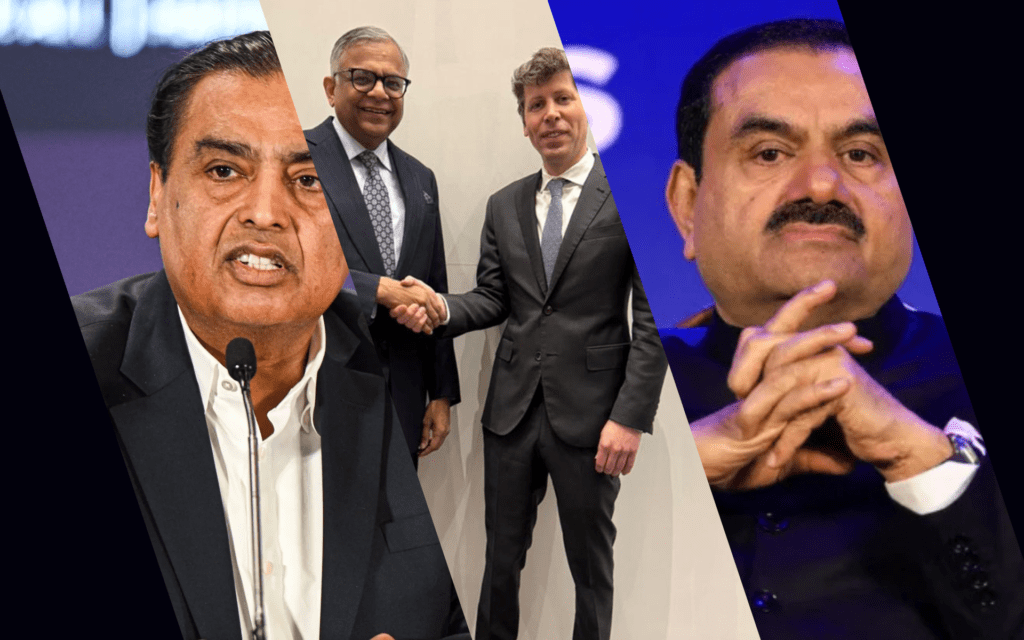 Ambani, Adani and Sam altman